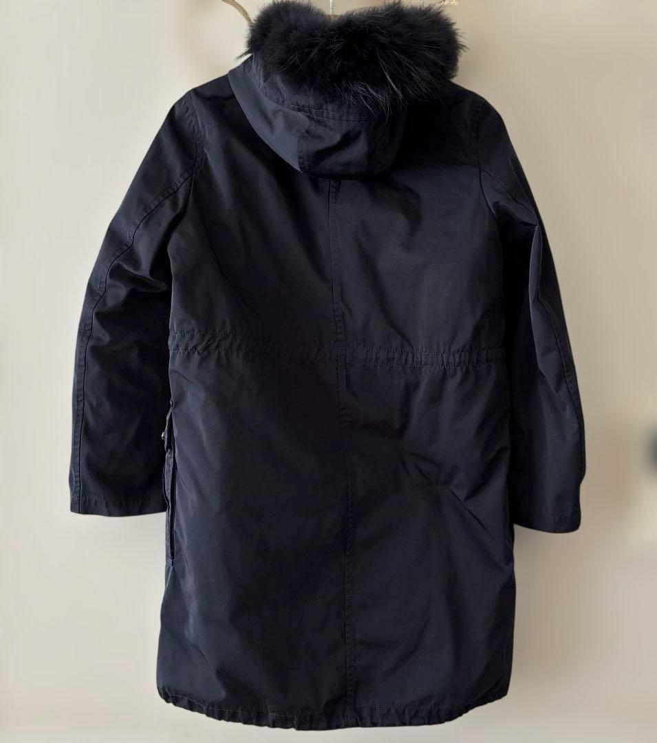 iCB ネイビー ダウン素材 モッズコート Mサイズ ネイビー 3way - メルカリ