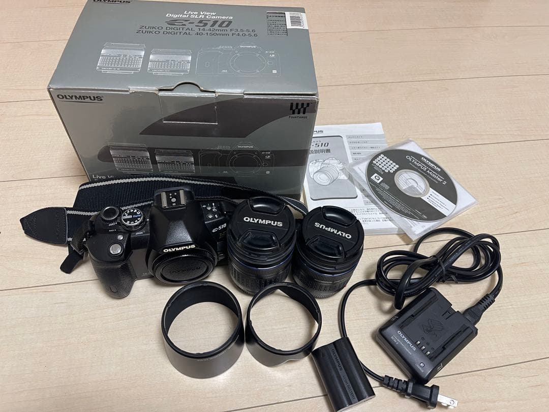 OLYMPUS オリンパス　一眼レフカメラ E−510 ダブルズームレンズキット Amazon | OLYMPUS デジタル一眼レフカメラ E-510 レンズキット