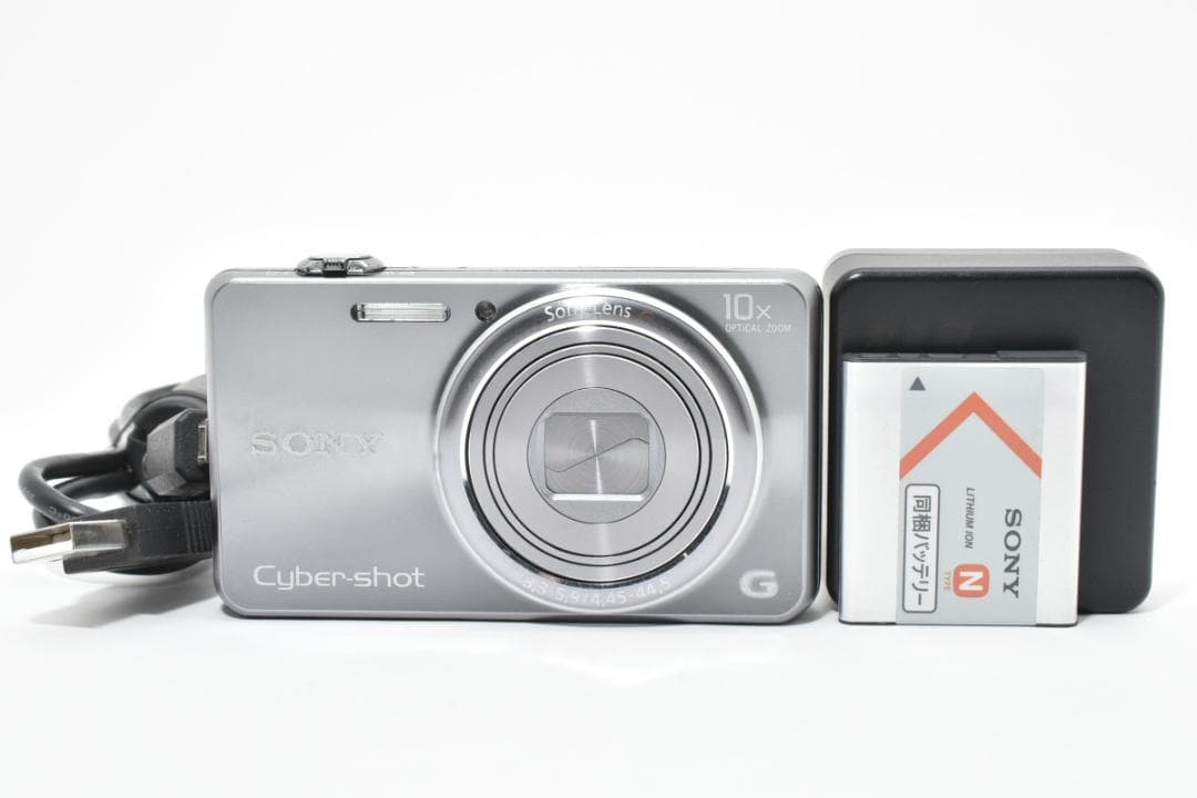 【美品】SONY Cyber-shot DSC-WX100 シルバー　動作確認済 Amazon | SONY Cyber-Shot(サイバーショット) WX100 (1820万/光学x10