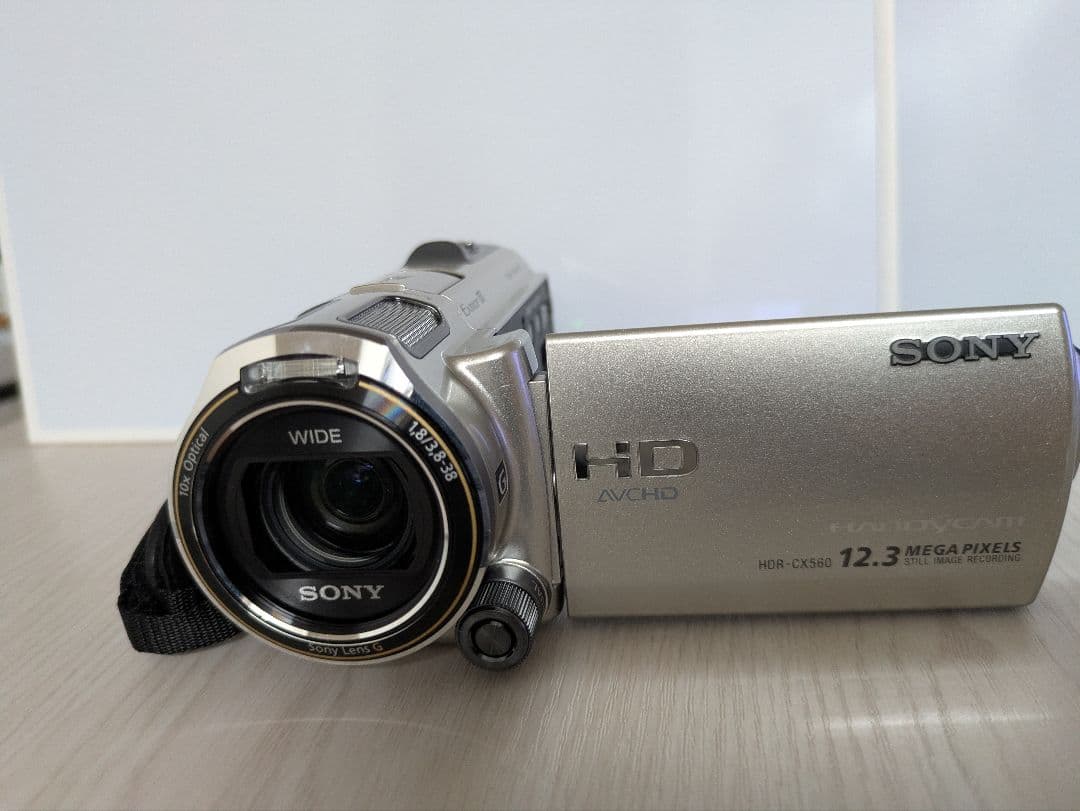 SONY HDR-CX560 ビデオカメラ 本体 純正キャリングケース付き - メルカリ
