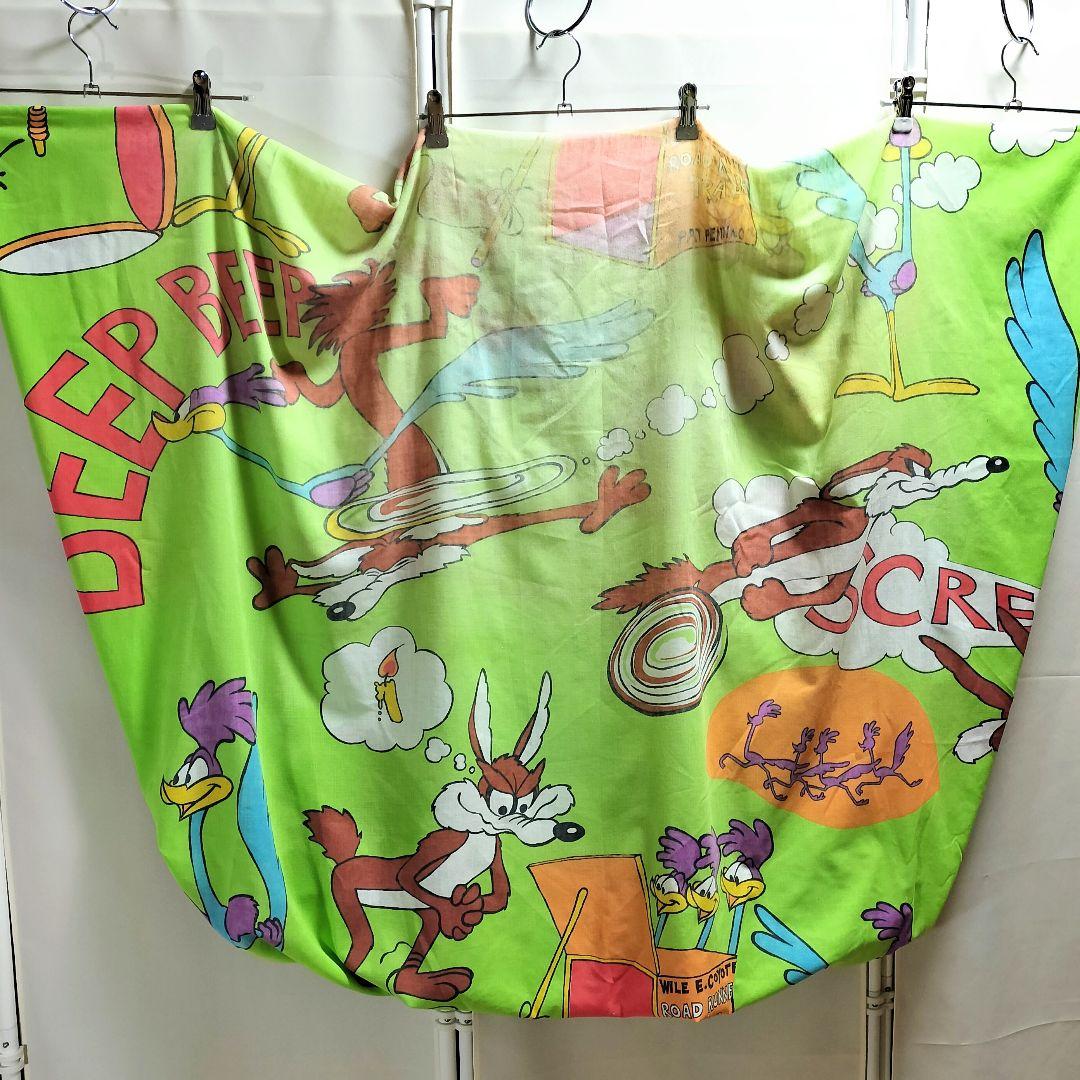 70s ビンテージ ロードランナー コヨーテ ボックスシーツ ワーナー