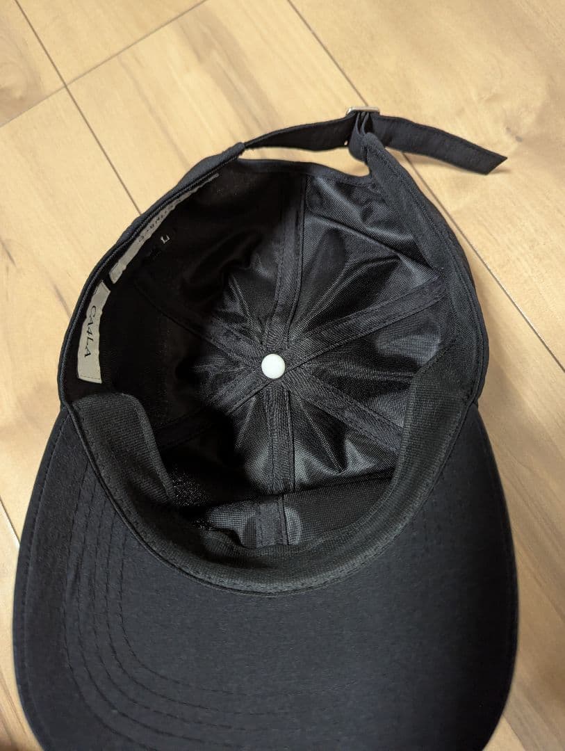 VICTIM×CA4LA】ベースボールキャップ ブラック 大きめ L - メルカリ