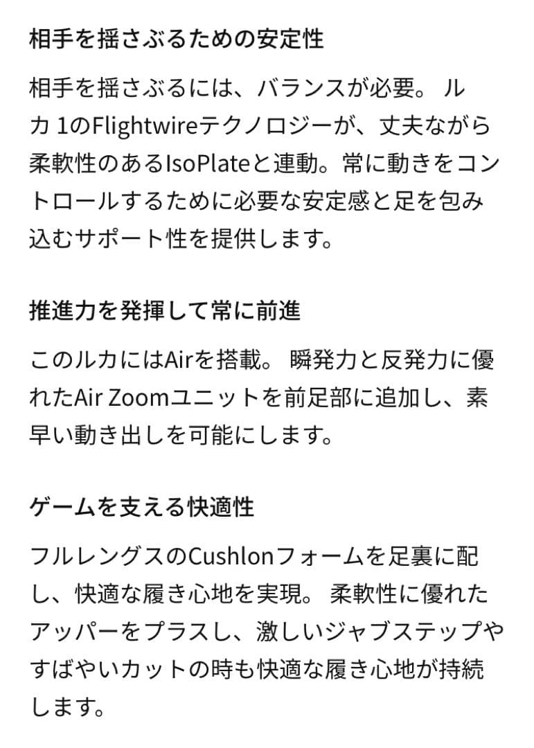ナイキ ジョーダン ルカ4 PF Nike Luka4 PF 26.5cm