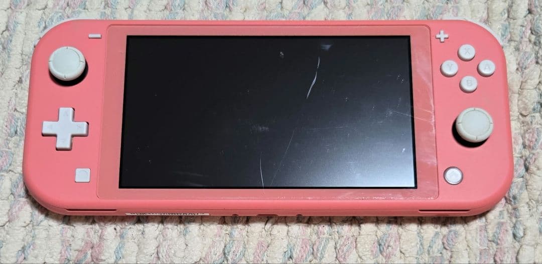 【動作確認済み】Switch Lite コーラルピンク ジャンク品 訳ありジャンク】Switch Lite コーラルピンク 【公式通販】