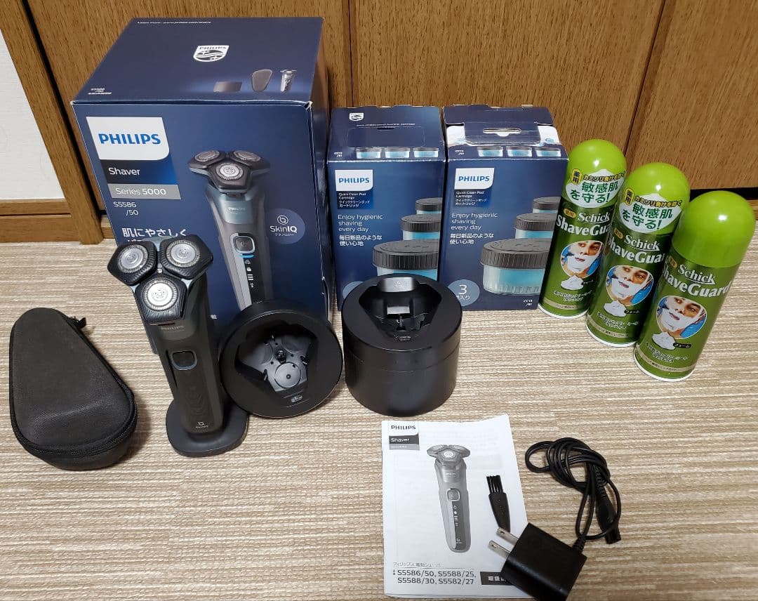 脱毛・除毛 Philips Shaver 5000 Series Philips Shaver Series 5000, Wet & Dry Electric Shaver, with SkinIQ