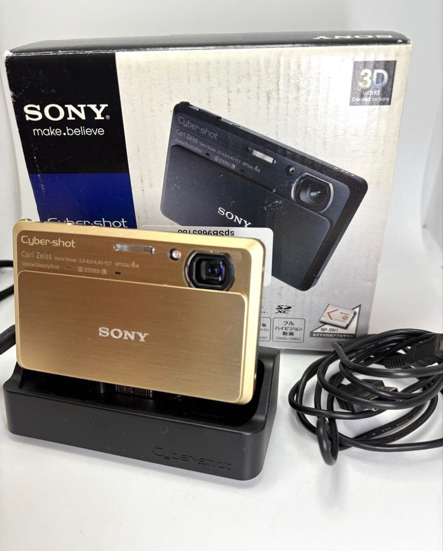 SONY Cyber-shot DSC-TX9 ゴールド コンデジ