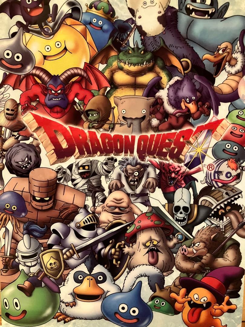 激レア】ドラゴンクエストⅦ クリアファイル鳥山明