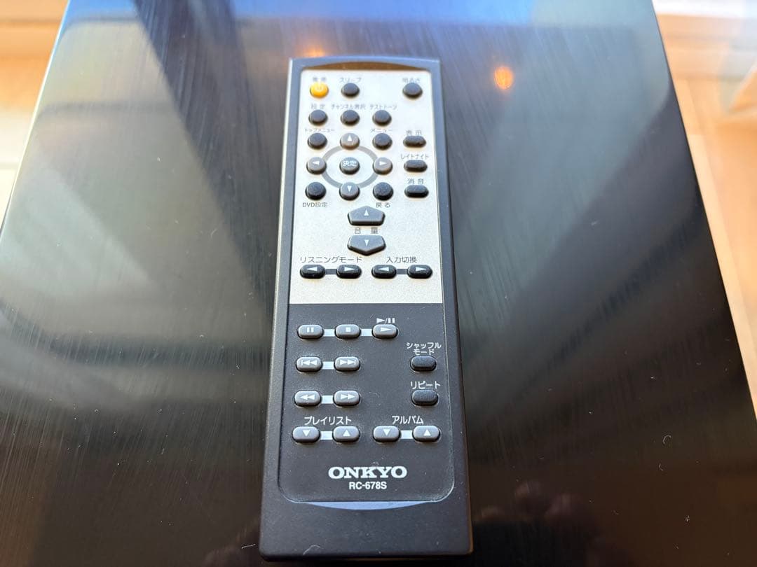 送料込】ONKYO SA-205HDX 測定用マイク・リモコン付属 ジャンク扱