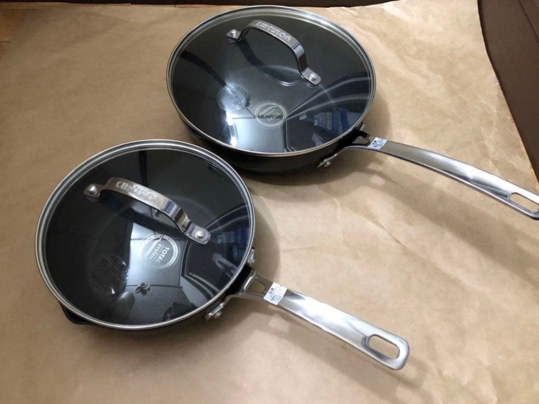 未使用MEYER マイヤー サーキュロン ノンスティックフライパンセット　訳あり 楽天市場】マイヤー サーキュロン フライパンセット 20cm(ガラス蓋付