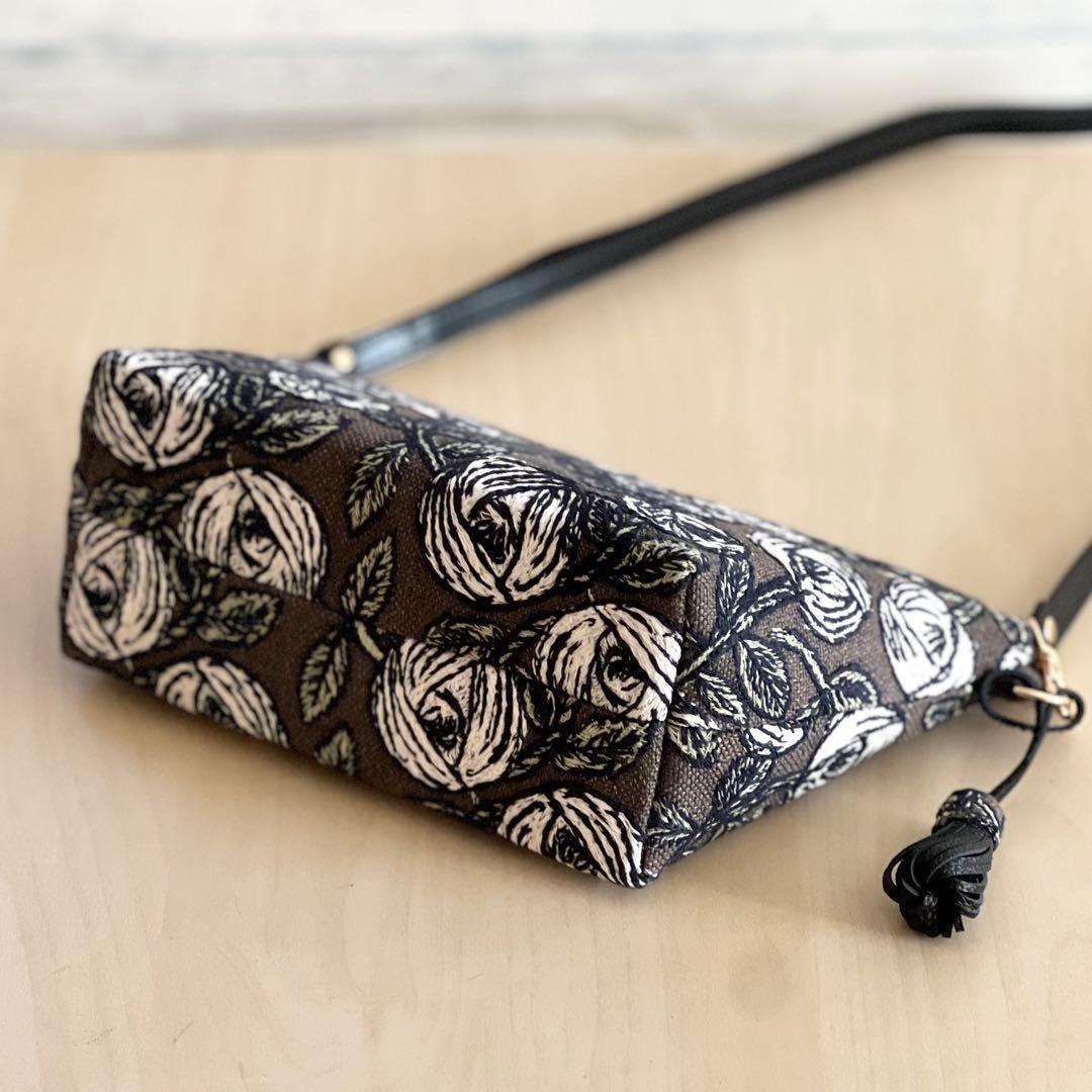 オーダー ミナペルホネン rosyブラウンショルダーバッグ - メルカリ