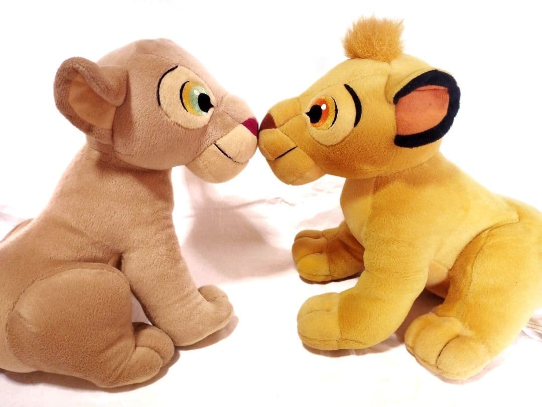 ディズニー ライオン・キング シンバ ナラ ペアぬいぐるみ 激レア