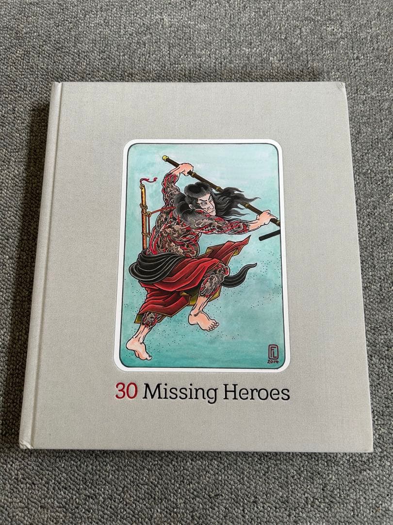 30 Missing Heroes タトゥーアーティスト　水滸伝　洋書 30 Missing Heroes - Tattoo Life Store