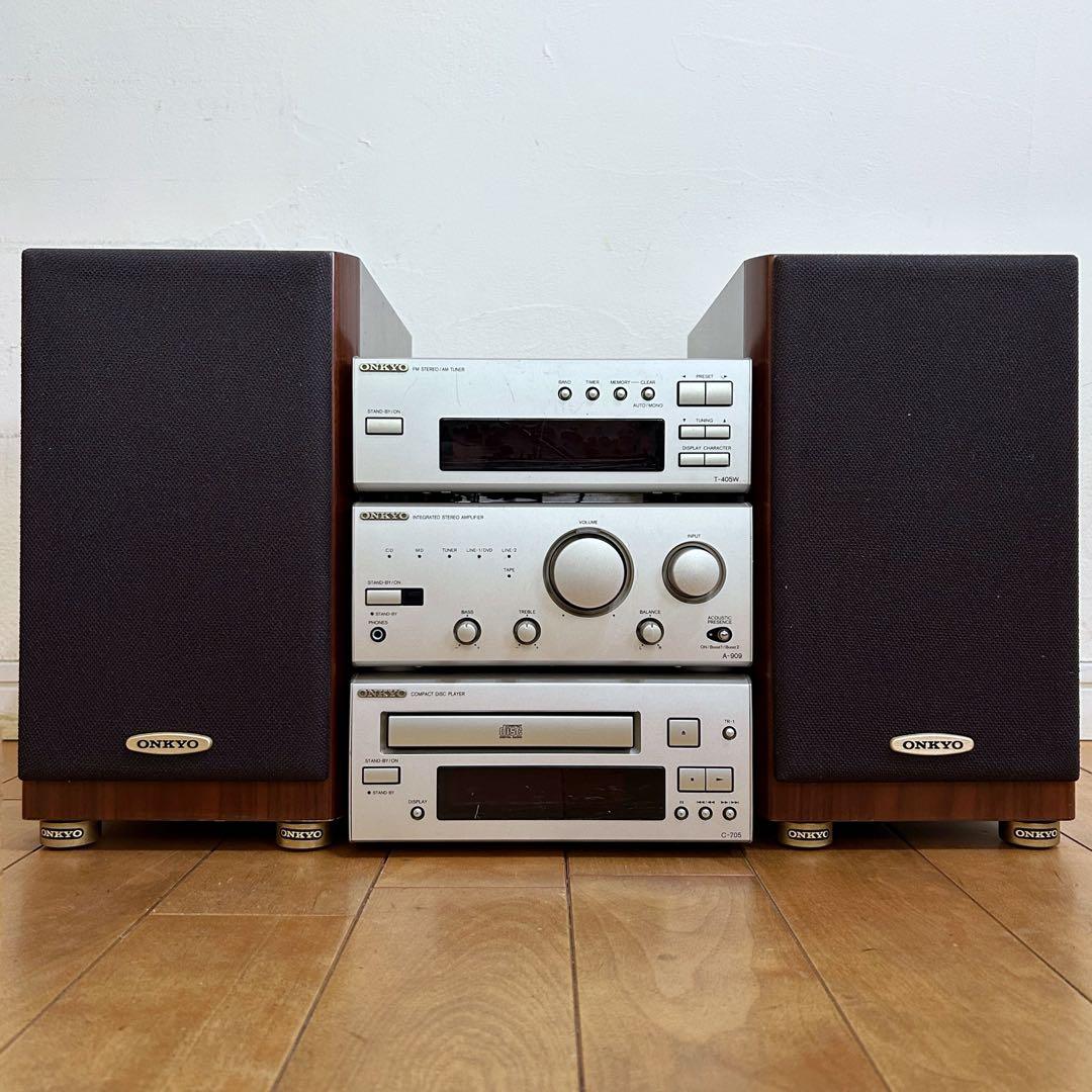 ONKYO INTEC ミニコンポ 【ジャンク品 ※CDプレーヤー故障】 L108376911