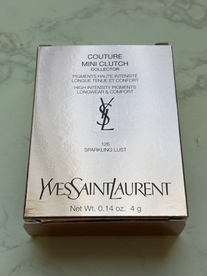 新品 イヴサンローラン 126 クチュール ミニ クラッチ コレクター 2026