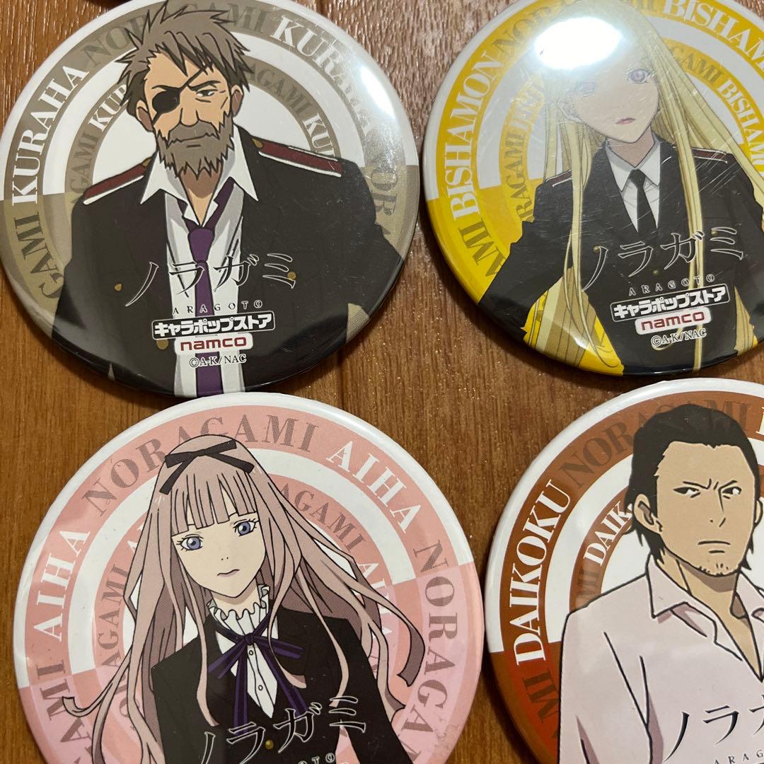 ⑮ ノラガミ キャラポップストア 缶バッジ まとめ売りの通販はau PAY