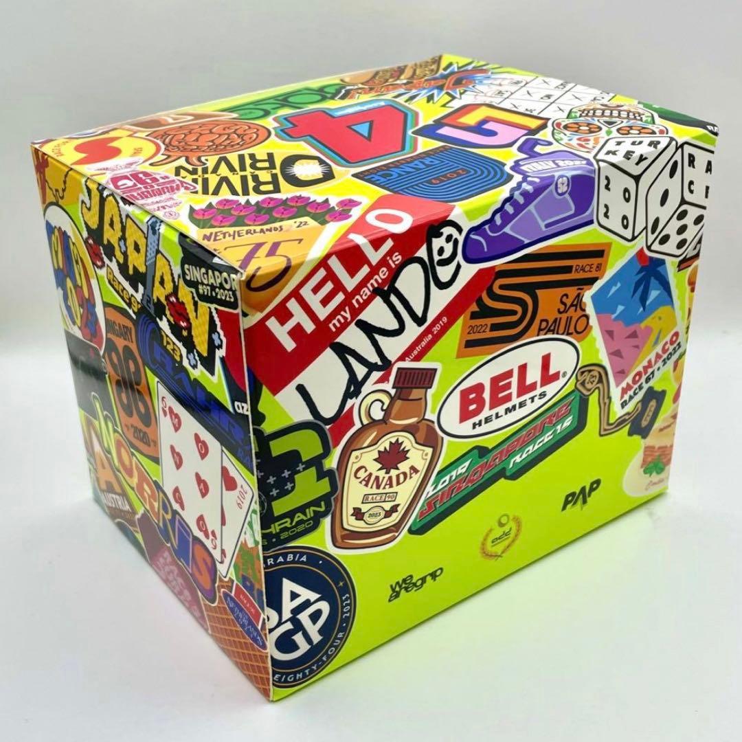 1/2 ヘルメット マクラーレンF1 ランド・ノリス 2023年 アメリカGP