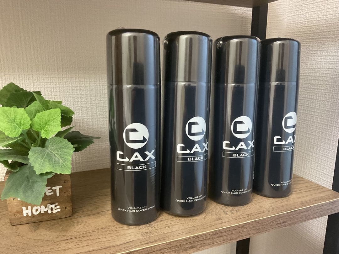 C.A.X ブラック ヘアスプレー 100g 4本セット Amazon | CAX (カックス) 自然なツヤ感 & 無香料 ボリュームアップ