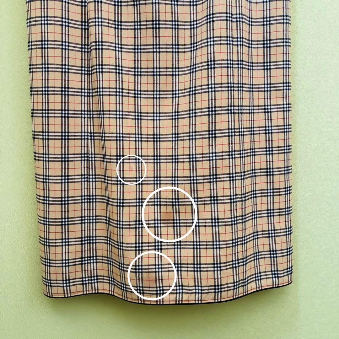 バーバリーブルーレーベル ノバチェック キャミワンピース 38 - メルカリ