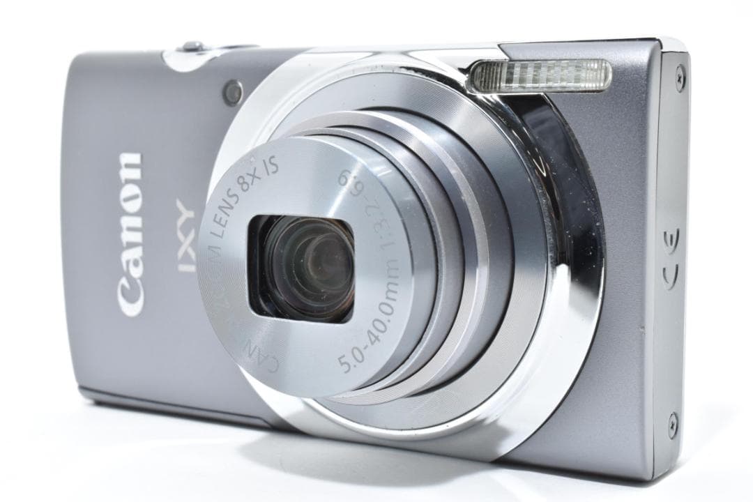 《 美品 》　キヤノン　Canon IXY 130 グレイ 動作確認済み・元箱付