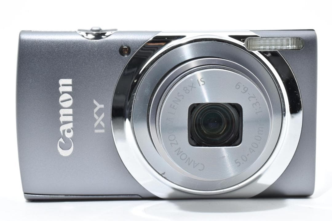 《 美品 》　キヤノン　Canon IXY 130 グレイ 動作確認済み・元箱付