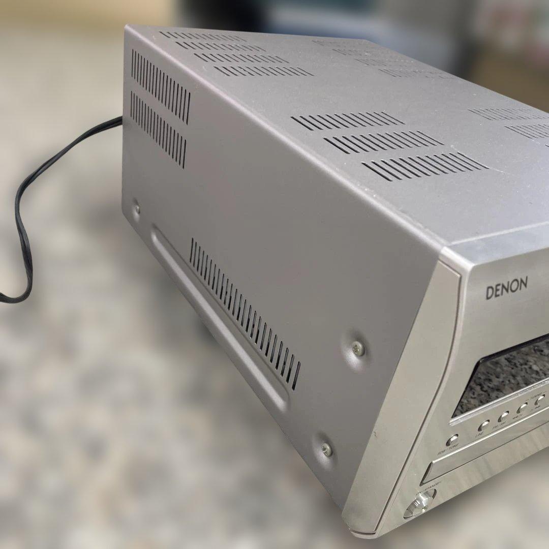 DENON デノン CD ミニコンポ D-MX11 シルバー 2007年製 格安 - メルカリ