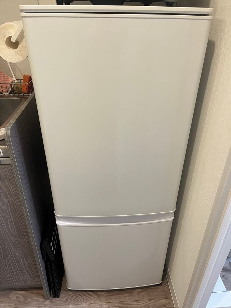 三菱電機 2ドア冷蔵庫（146L）MR-P15E3J-W 三菱電機 2ドア冷蔵庫（146L）MR-P15E3J-W 三菱電機 2ドア冷蔵庫（146L