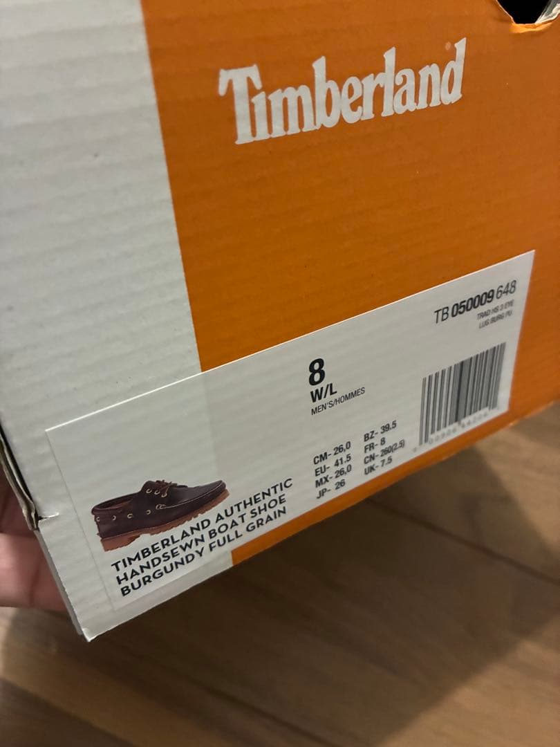 【未使用】 ティンバーランド 3EYE スリーアイ 26.0cm