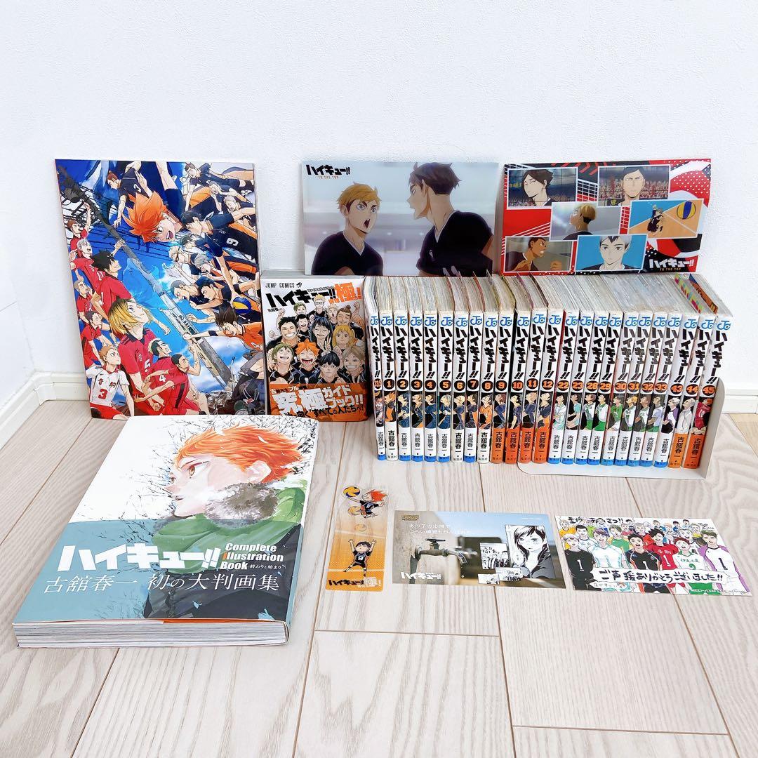 ハイキュー！！1〜45(抜け有) 特典 未開封品あり パンフレット 大判画集 2026年最新】ハイキュー 大判画集の人気アイテム - メルカリ