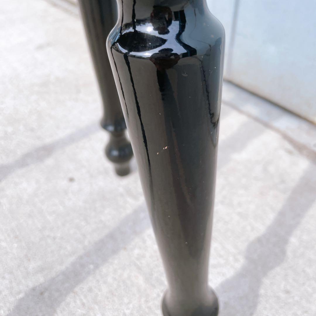 美品送料込】イタリア ドマン バーズアイ 象嵌 スツール 花台 サイド