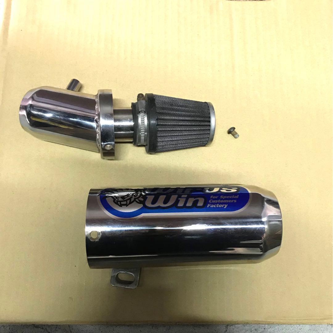 アドレス v125 社外 砲弾型エアクリーナー ワンツー - メルカリ