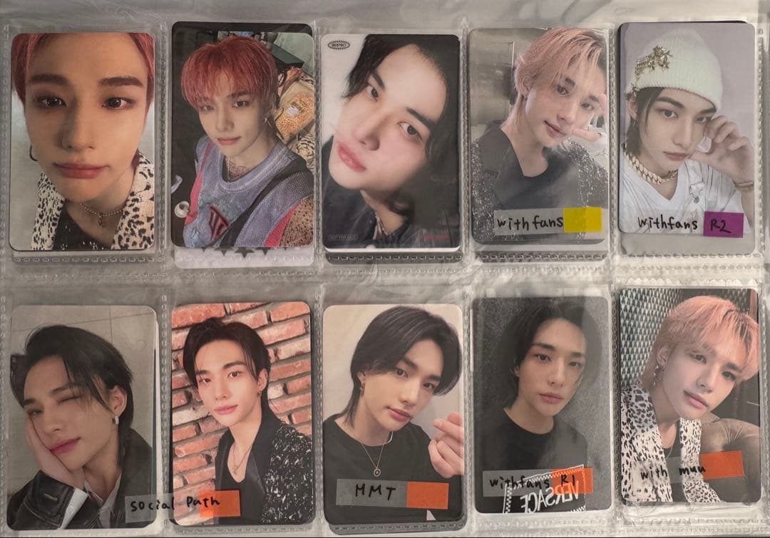 stray kidsスキズ ヒョンジン トレカ まとめ売り ジニ pc - メルカリ