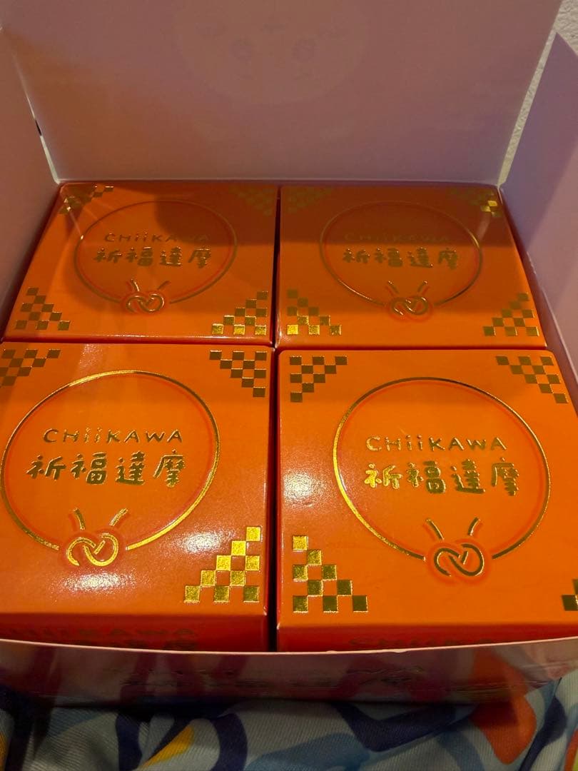 祈福達摩 全5+1種 2026年台湾限定 7-11ちいかわだるまフィギュア