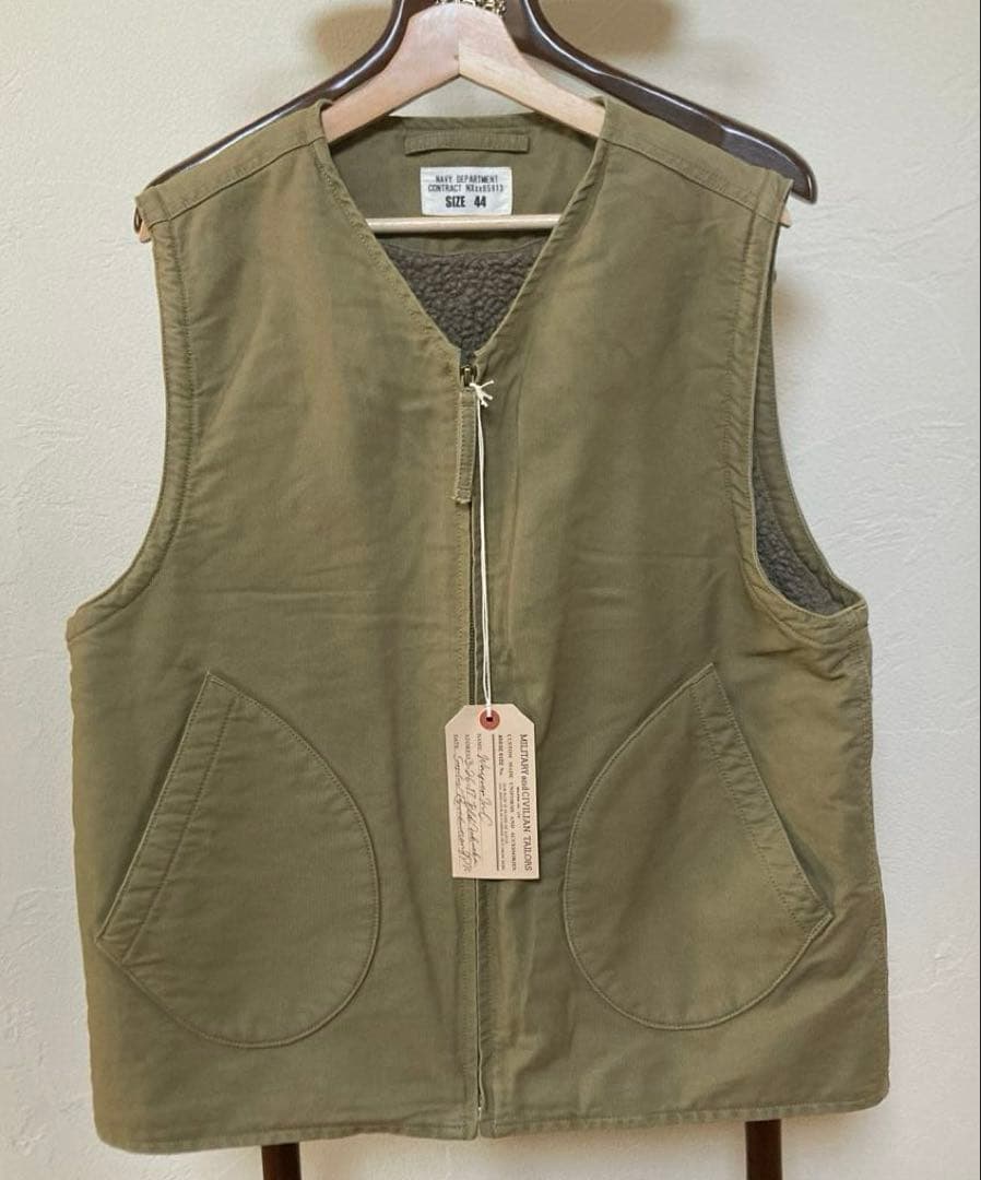 WAIPER.inc 米海軍 U.S.NAVY N-1 デッキベスト