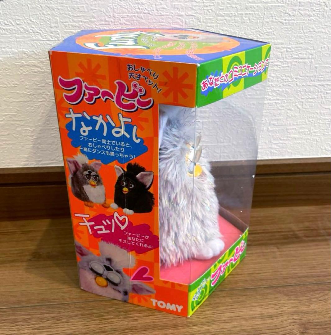 新品未開封 希少】Furby 初代 ファービー シャンパン ラメ 白 - メルカリ