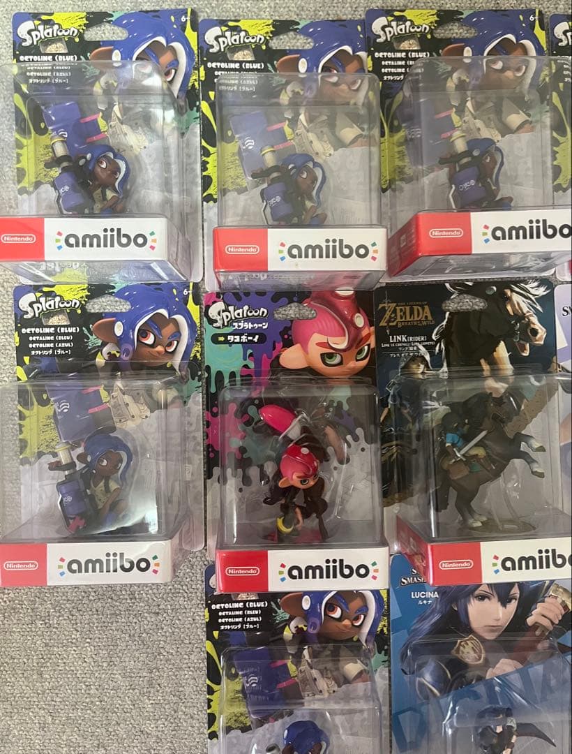 未開封 amiibo ファイヤーエムブレム ゼルダ スプラトゥーン 23個