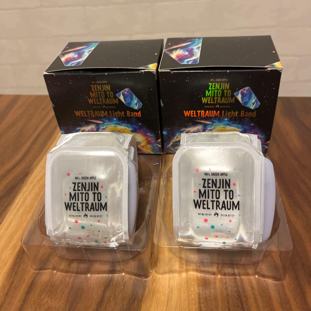 2個セット】Mrs. GREEN APPLE ゼンジン ライトバンド - メルカリ