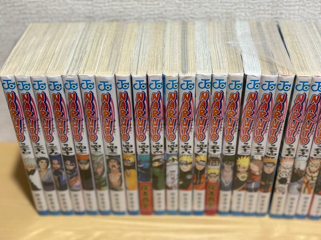 【R466p】《ヤケシミ等有り》NARUTO-ナルト- 全72巻完結全巻セット