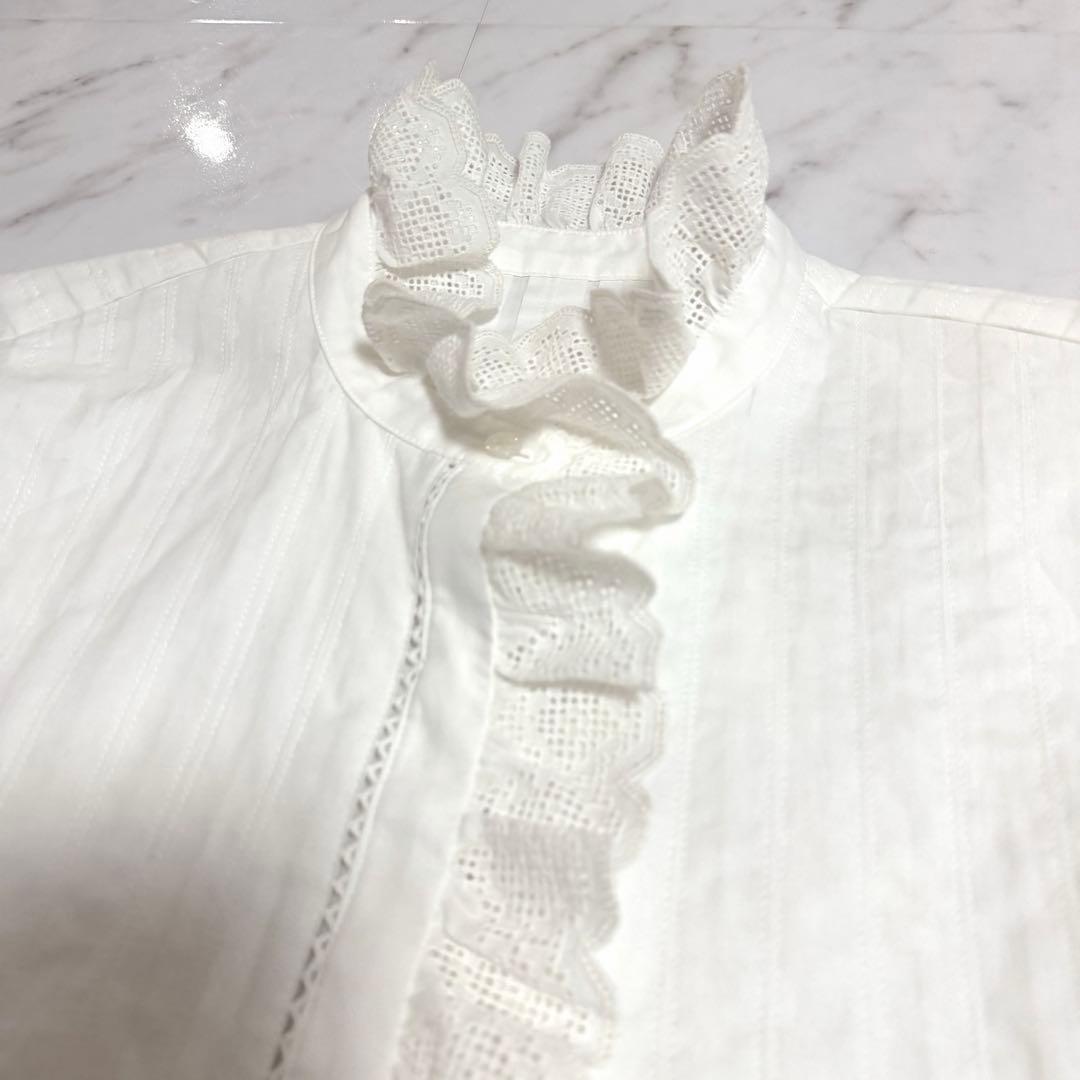 未新品タグ付】2025✨️完売品✨️ローブブラン ジオメトリック レース