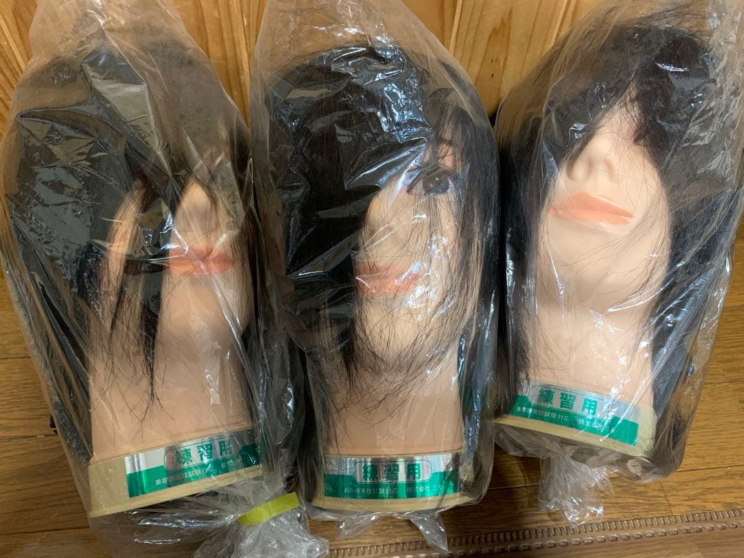 カットウィッグ　美容師実技試験対応　三矢 楽天市場】三矢 理容師実技試験 標準仕様適合ウィッグ R-003 人毛100