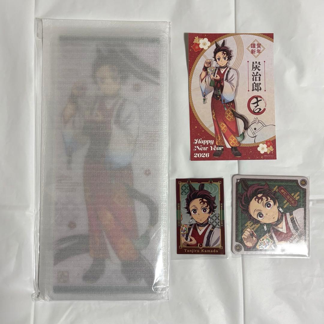 鬼滅の刃 午年 屏風アクリルパネル ポストカード コースター フォト