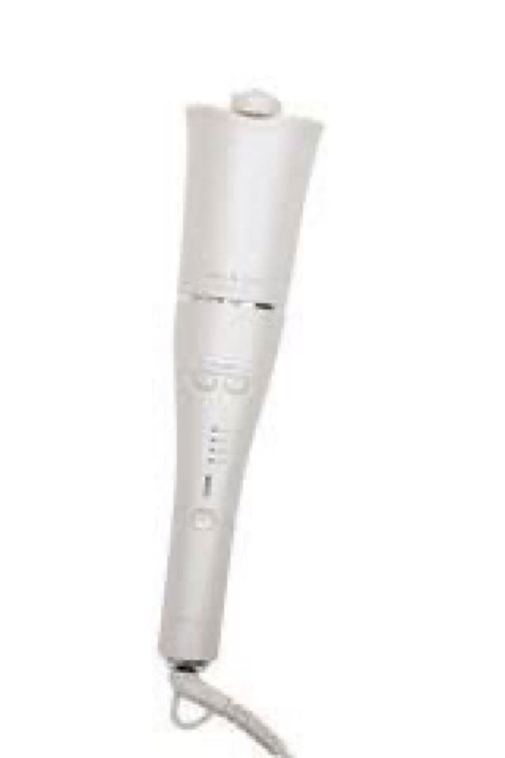 【値下げ中】ホワイト カールヘアアイロン 温度調節機能付き Amazon | Zimaka ヘアアイロン コードレス 2way カール/ストレート【30