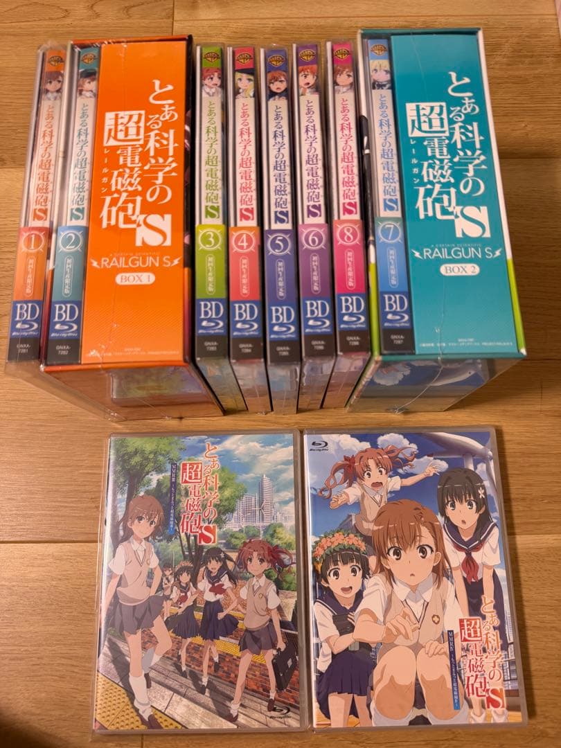 とある科学の超電磁砲S Blu-rayBOX全巻（初回生産限定版) 新品未開封