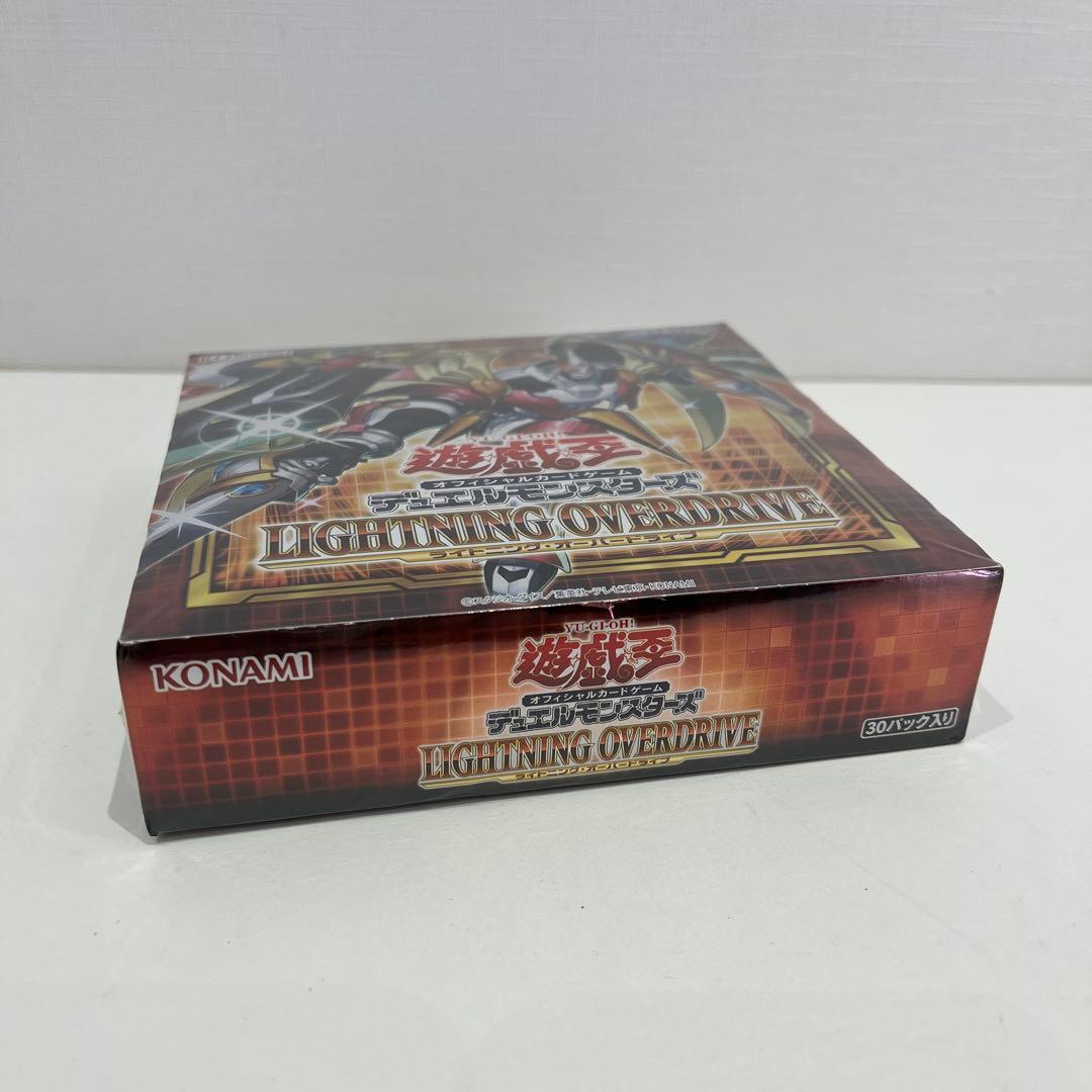 遊戯王【初回版】ライトニングオーバードライブ 1BOX シュリンク付未