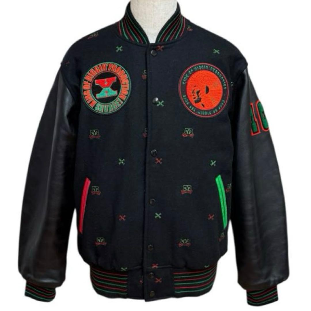 KING OF DIGGIN' MURO キングオブディギン レザー スタジャン - メルカリ