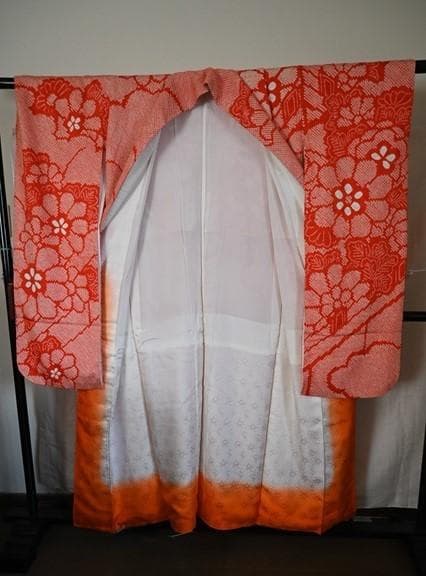 振袖 総絞り 長襦袢付 正絹 T