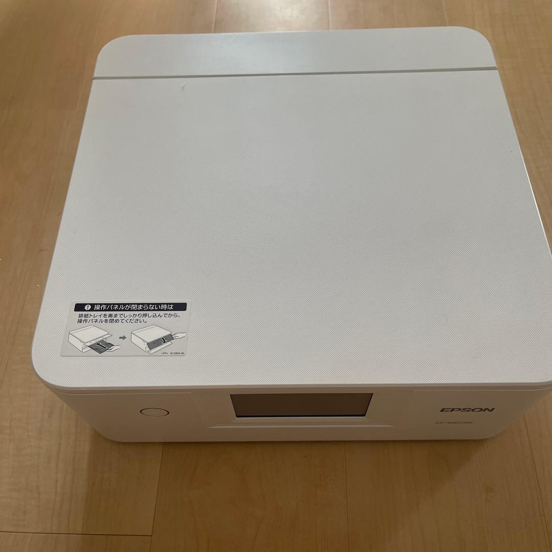EPSON EP-882AW インクジェットプリンター ホワイト - メルカリ