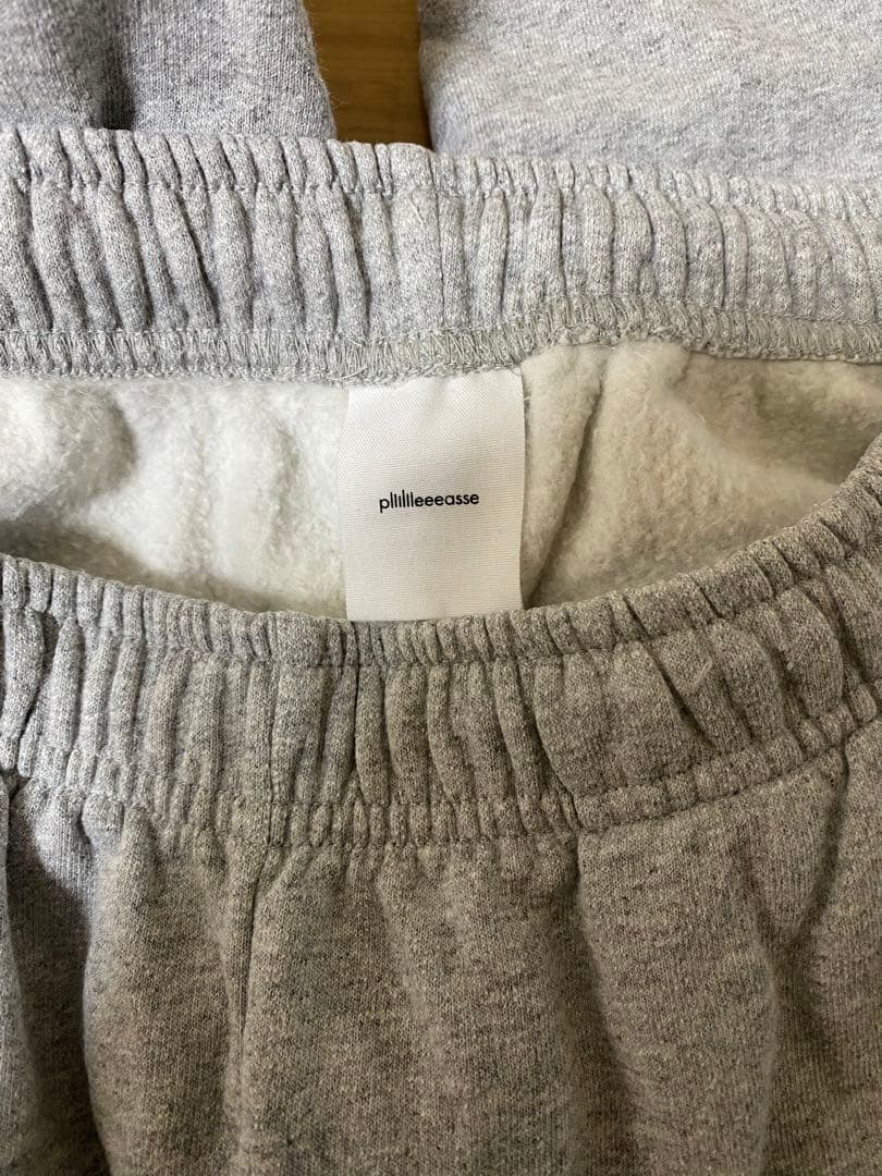 plllllleeeasse スウェットパンツ Mグレー ennoy