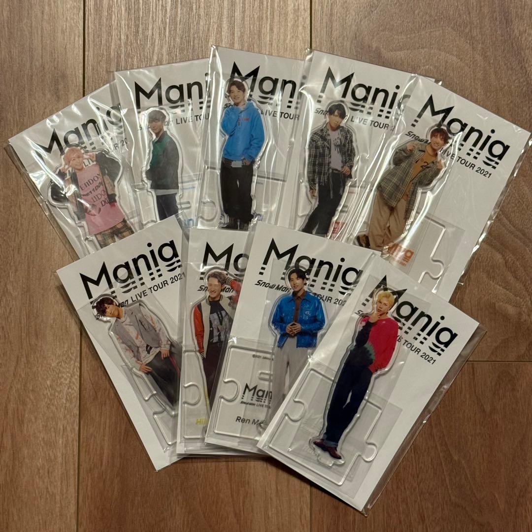  Man Maniaアクリルスタンドセット Amazon.co.jp: snowman LIVE TOUR 2021 Mania アクスタ アクリル