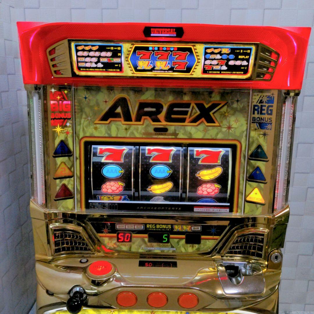 スロット アクロス アレックス 5号機 実機 コイン不要 音量調整 - メルカリ