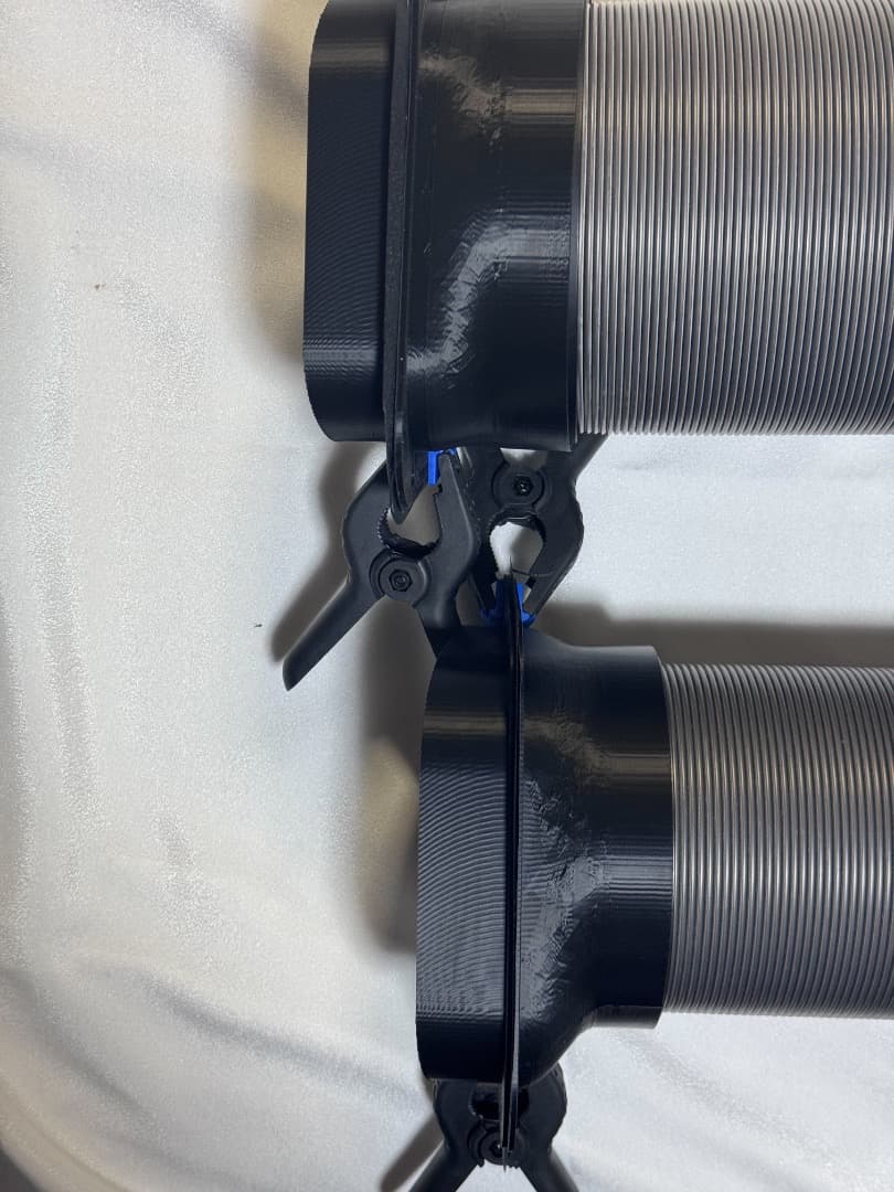 エコフローEcoFlow WAVE2,3専用ダクト取付用パーツ 助手席ドア用